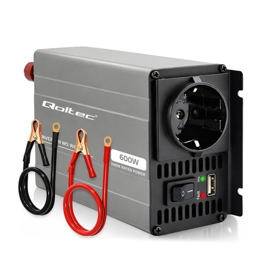 MSWave voltage converter 12V to 230V 300W 600W