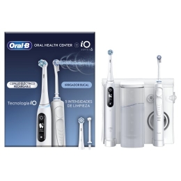 Oral-B Electric Toothbrush iO6 & OxyJet Rechargeable For adults Number of brush heads included 2 Number of teeth brushing modes 5 White