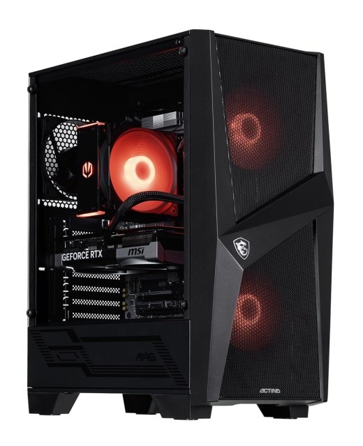 Actina 5901443421665 PC AMD Ryzen™ 7 7700 32 DDR5-SDRAM 1 TB SSD NVIDIA GeForce RTX 5060 Midi Tower Black