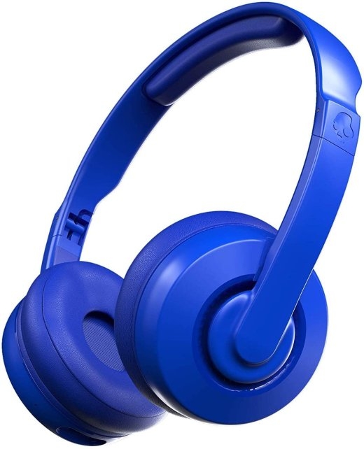 Skullcandy Wireless Headphones Cassette Wireless/Wired On-Ear Microphone Blue Wireless