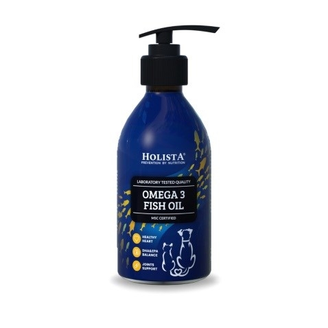 HOLISTA Omega 3 fish oil - supplements for dogs and cats - 250ml