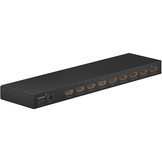 Goobay HDMI Splitter 1 to 8 (4K at 60 Hz) 58484