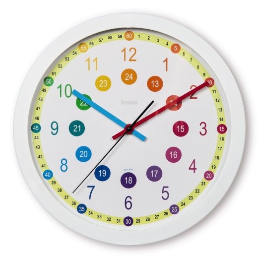 sal children's wall clock