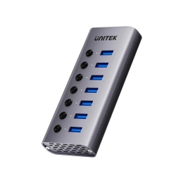 USB-A 3.0 5 Gbps hub with 7-in-1 switch Unitek H1314A01