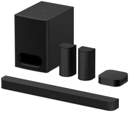 Sony 5.1ch Home Theatre System HTS60 BRAVIA Theatre System 6 Speakers Bluetooth
