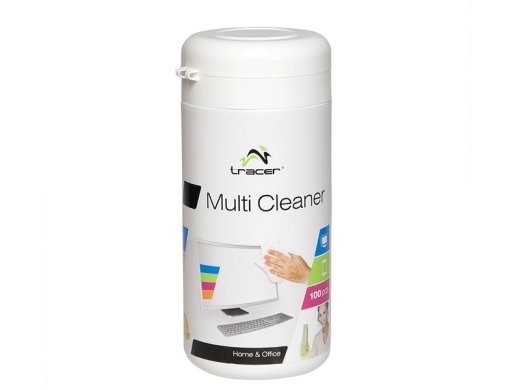 Wet wipes for LCD in a tube