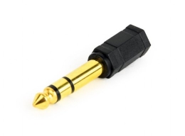 Cablexpert 6.35 mm to 3.5 mm stereo audio adapter plug A-6.35M-3.5F 6.35 mm (M) 3.5 mm (F)