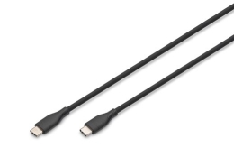 Digitus Silicone connection cable, 0.5 m AK-300341-005-S USB-C to USB-C