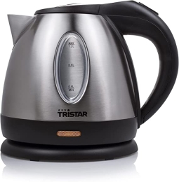 Tristar Jug Kettle WK-1323 Standard 1500 W 1.2 L Stainless steel 360° rotational base Silver