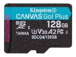 Kingston Flash-Card Canvas Go! Plus - microSDXC UHS-I - 128