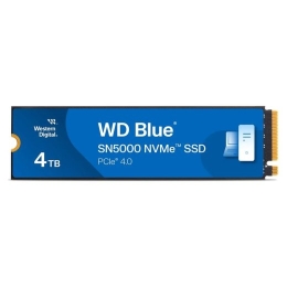 WD Blue SN5000 WDS400T4B0E - SSD - 4 TB - PCIe 4.0 x4 (NVMe)