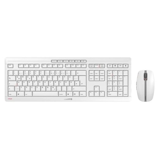 CHERRY keyboard and mouse Set Stream Desktop Recharge - gray