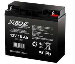 Gel battery 12V 18Ah XTREME