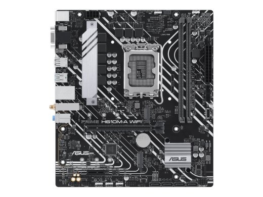 Asus Processor family Intel H610 Processor socket 1 x LGA1700 Socket 2 DIMM slots - DDR5, non-ECC, unbuffered Supported hard disk drive interfaces...