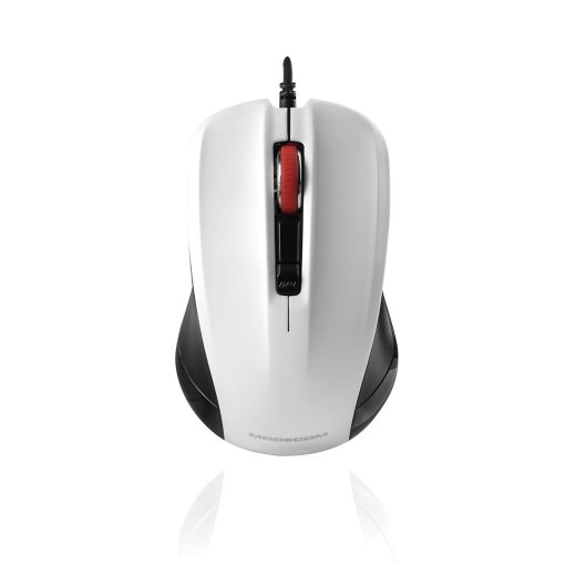 M9.1 BLACK AND WHITE CABLE OPTICAL MOUSE