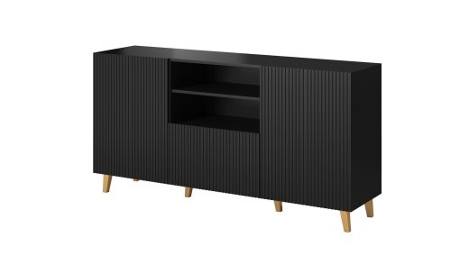 Cama Commode PAFOS 150x42x82 Black matt