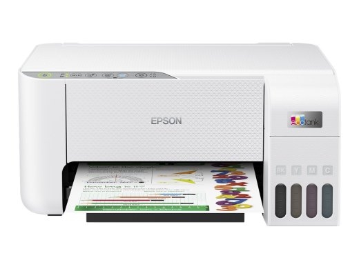 Epson Multifunctional Printer EcoTank L3276 Inkjet Colour 3-in-1 A4 Wi-Fi White