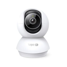 TP-LINK Tapo C250 Pan/Tilt AI Home Security Wi-Fi Camera PTZ 8 MP 4mm/F1.6 H.265 MicroSD Card up to 512