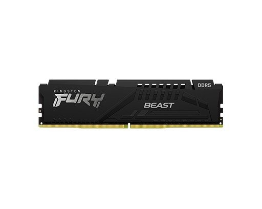 Kingston Memory DDR5 Fury Beast 64GB(1*64GB)/5600 CL40 black