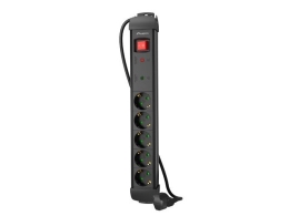Power strip 3.0m 5x230 SC SP1-05F-0300-B