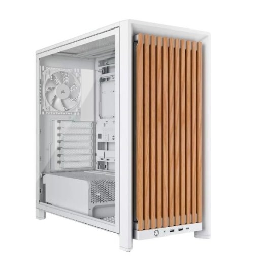 Corsair Case FRAME 4000D RS Wood Mid-Tower White/Oak