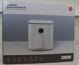 SALE OUT. Smart Air Fryer Capacity 6.5 L Power 1800 W White UNEVEN SPACING BETWEEN DRAWER AND CORPUS, DAMAGED CORPUS EDGE