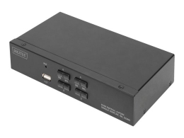 Digitus KVM Switch, 4 Port, Single Display, 4K, HDMI DS-12880