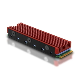 AXAGON Passive aluminum cooler for all M.2 SSDs, size 2280, high 12 mm CLR-M2