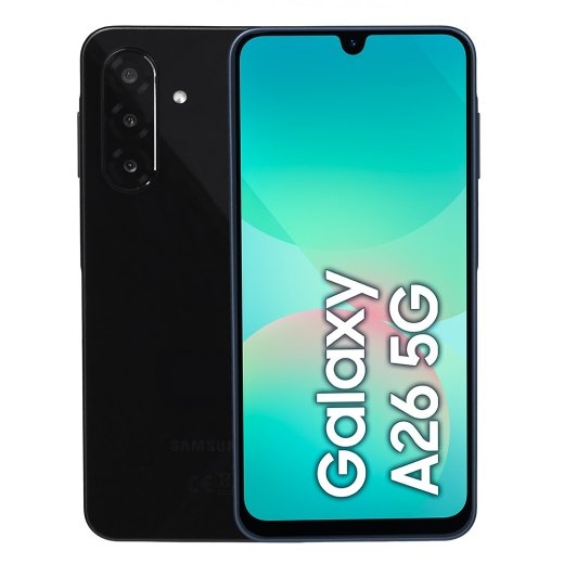Samsung Galaxy A26 17 cm (6.7") Hybrid Android 15 USB Type-C 8 256 5000 mAh Black