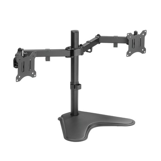 Logilink Dual monitor stand, 17-32 inch, steel