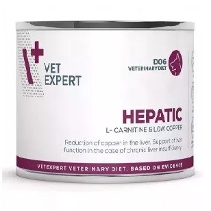 VETEXPERT Hepatic Chicken - wet dog food - 200g