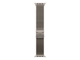 Apple 49mm Natural Titanium Milanese Loop - Medium