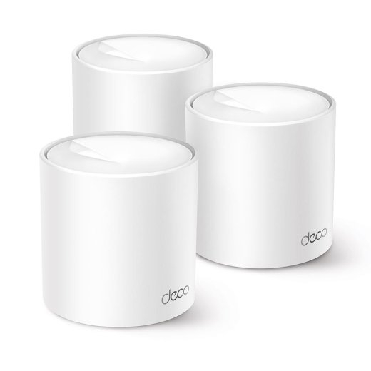 Wireless Router TP-LINK 1500 Mbps Mesh Wi-Fi 6 1x10/100/1000M 1x2.5GbE DHCP DECOX10(3-PACK)