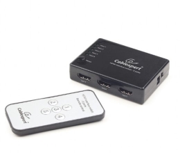 Gembird HDMI switch 60m with remote control