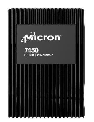 SSD MICRON 15.36TB PCIE NVMe NAND flash technology TLC Write speed 5600 MBytes/sec Read speed 6800 MBytes/sec Form Factor U.3 TBW 14000 TB MTFDKCC1...