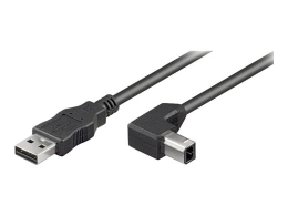 Goobay USB 2.0 Hi-Speed Cable 90° USB to USB