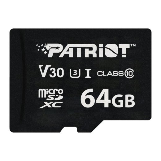 Patriot Flash-Card VX Series - MicroSDXC UHS-I - 64