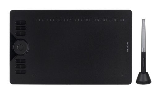 HUION HS610 graphic tablet 5080 lpi 254 x 158.8 mm USB Black