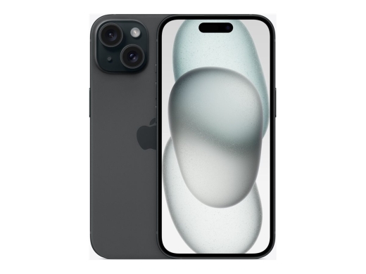 Apple iPhone 15 Black 6.1 " Super Retina XDR 2556 x 1179 pixels A16 Bionic Internal RAM 6 128 4G Main camera resolution 48+12 MP Secondary camera r...