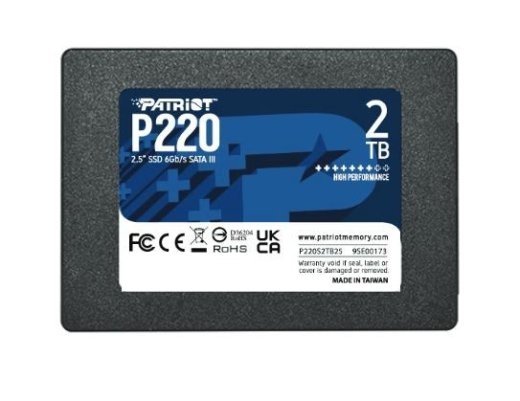 SSD drive 2TB P220 2.5 inches 550/500MB/s SATA III