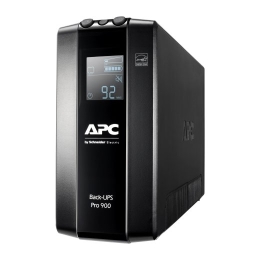 Schneider Electric APC Back-UPS Pro, Tower, 6x IEC C13 outlets, AVR, LCD, user-replaceable battery BR900MI 900 VA 540 W 230 V
