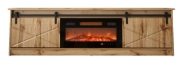 RTV GRANERO + fireplace cabinet 200x56.7x35 oak wotan