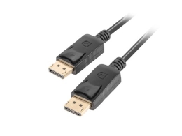 Lanberg DisplayPort Cable 19 Pin V1.2 4K, 3 m CA-DPDP-10CC-0030-BK DisplayPort to DisplayPort