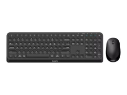 Philips wireless keyboard and mouse set SPT6407B - Black
