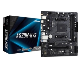Motherboard A520M-HVS AM4 2DDR4 HDMI/VGA M.2 mATX