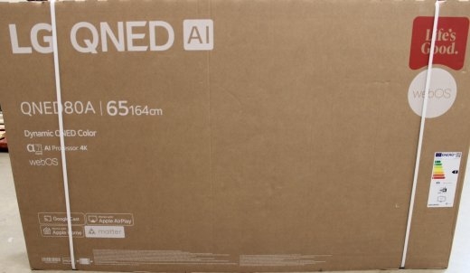 SALE OUT. LG 65QNED80A3A 65 Smart TV webOS UHD DAMAGED PACKAGING