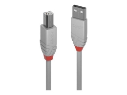 Lindy USB-Kabel Anthra Line - USB-A / USB-B - 2 m