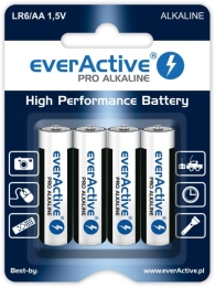 everActive BATTERIES LR6/AA PRO AL KALINE BLISTER 4 PCS