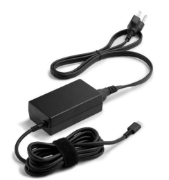 HP 65W USB-C AC LC Power Adapter Notebook Charger, Halogen Free