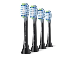 Philips Replacement brush heads HX9044/88 Sonicare Premium Plaque Defence Heads For adults Black